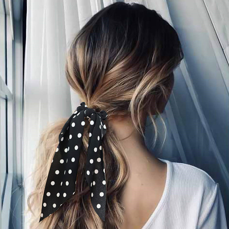 Wholesale Floral Fabrics Large Intestine Hair Bands